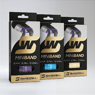 Kit MiniBand SafeWell - 3 intensidades