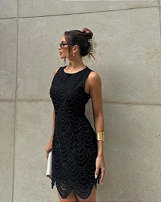 Vestido luxo Perola