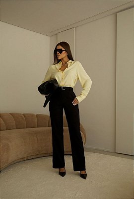 Calça alfaiataria Zara