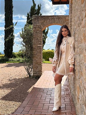 Conjunto TRICOT LUXO Keila NUDE