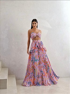 Vestido Longo Flora
