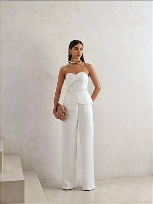 Macacão Alfaiataria Carola OFF