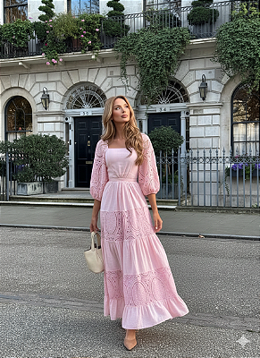 Vestido longo Carola lese