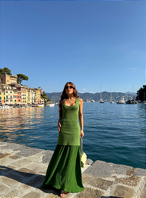 Vestido longo modal Suelen