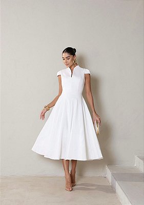 Vestido Midi elegance Off