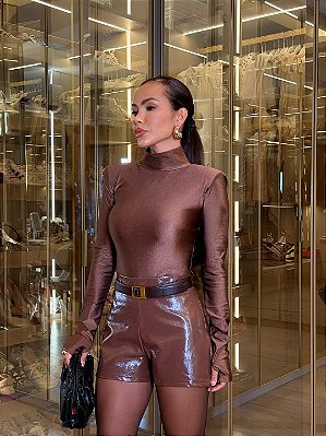 Conjunto Alessandra Marrom