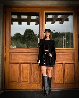Conjunto TRICOT LUXO Keila Preto