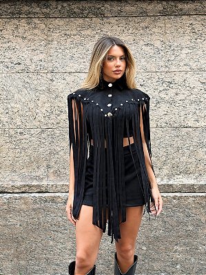 Trijunto Western Chic -Preto