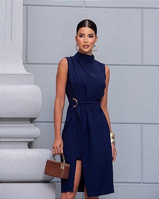 Vestido Alfaiataria Glamour