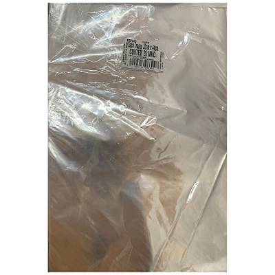 Saco Transparente Incolor 60x75cm Pacote com 25 Unidades - Cromus ...