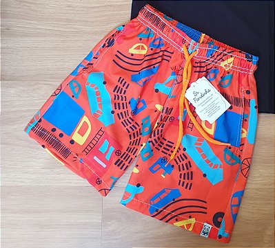 Bermuda Carros Tactel Premium