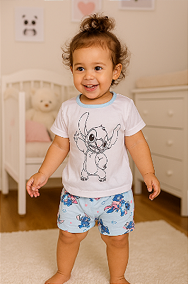 Pijama de pintar -Stich