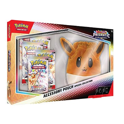 Box Coleção Especial - Accessory Pouch Evoluções Prismáticas