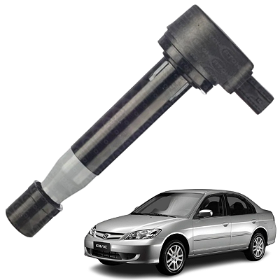 Bobina De Igniçao Honda Civic 1.7 2001 a 2005