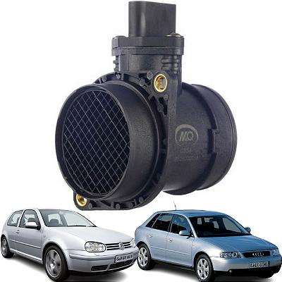 Sensor Maf Fluxo Ar VW Golf 2.0 Bora Passat Audi A3 1999 a 2003