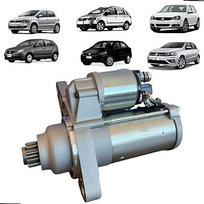 Motor Partida 11 Dentes Gol G5 G6 Fox Voyage Golf 1.0/1.6