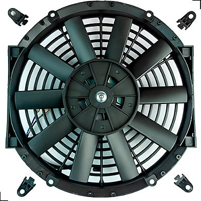 Motor Eletroventilador Ventoinha Universal 10 Polegadas 12v
