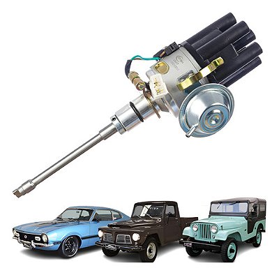 Distribuidor Ignição Jeep Willys 6cc Ford F75 Rural Maverick