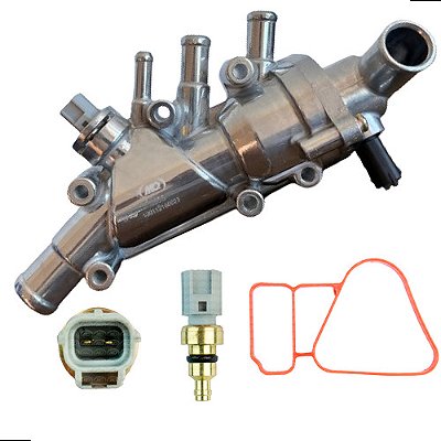 Carcaça Valvula Termostatica Fiesta Zetec Rocam 2005 A 2015