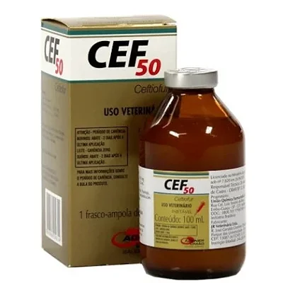Cef-50 Inj. 50 Mg. 100 Ml.