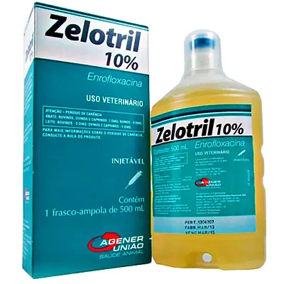 Zelotril 10% Inj. 500 Ml.