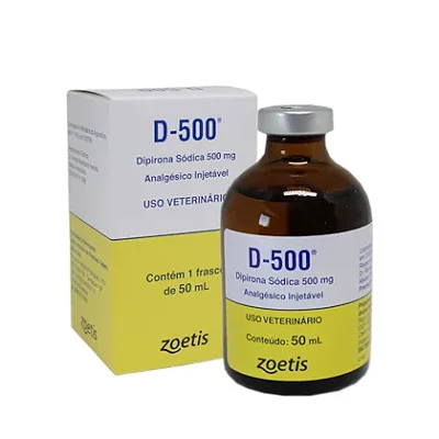 D500 Injetavel Frasco 50ml.
