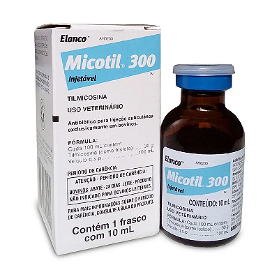 Micotil 300 Mg. Inj. 10 Ml.