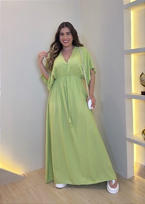 Vestido Viscolinho - Verde