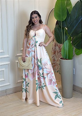 Vestido Argola - Laranja
