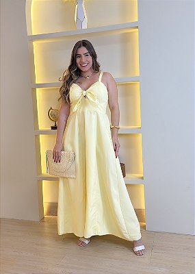 Vestido Marrant Amarração - Amarelo
