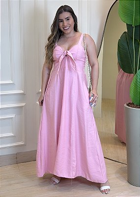 Vestido Marrant Amarração - Rosa