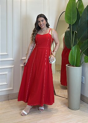 Vestido Marrant - Vermelho