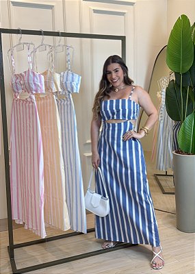 Vestido Listrado
