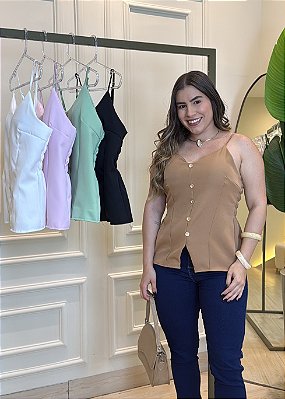 Blusa  Alfaitaria Botões