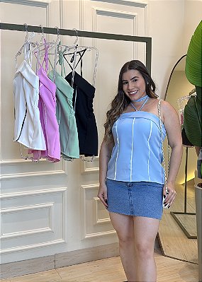 Blusa Alfaiataria Frente Única