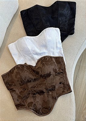 Corselet Tecido Acetinado