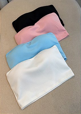Top Faixa Feminino de Poliamida com Bojo – Conforto e Versatilidade