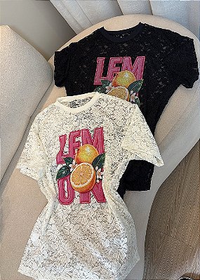 Blusa de Renda Lemon