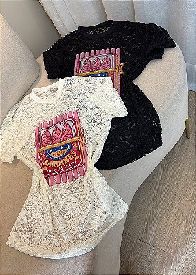 Blusa de Renda Sardinhas