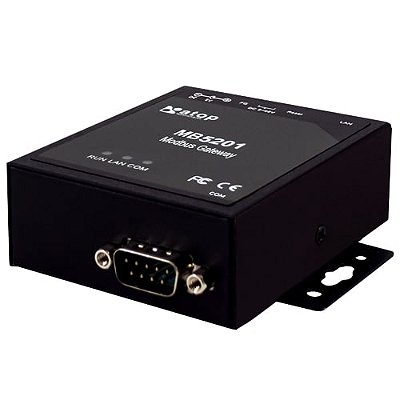 Gateway Modbus Ethernet para 1 Porta Serial RS 232/422/485 com conector DB9M