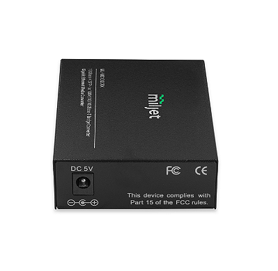 Conversor de Fibra com SLOT SFP + e 01 Porta RJ45 Giga