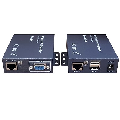 Extensor VGA 200 mts com Função KVM