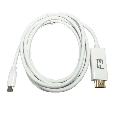 Cabo adaptador USB C para HDMI 4K