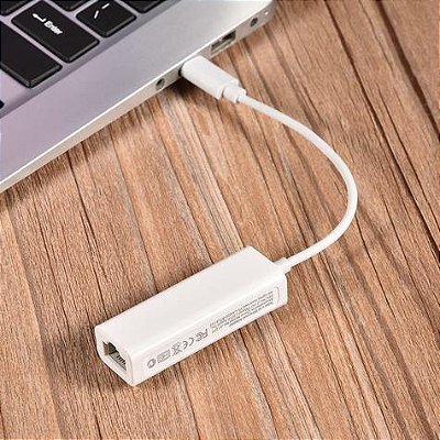 Adaptador USB  C para RJ 45  10/100 Mbps