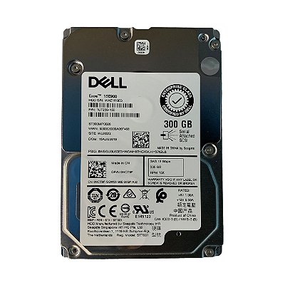 Hd Dell 300gb 15k 12gbp Sas 2,5 Nct9f 0nct9f 1ut230-150 St300mp0026