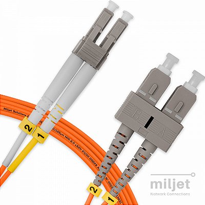 Cordão Óptico Multimodo OM2 SC/LC