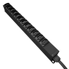 RÉGUA DE TOMADAS PDU 20A COM 12 TOMADAS PADRÃO IEC320 C13 10A