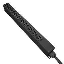 RÉGUA DE TOMADAS PDU 20A COM 10 TOMADAS PADRÃO NEMA 5-15R 15A OU 5-20R 20A