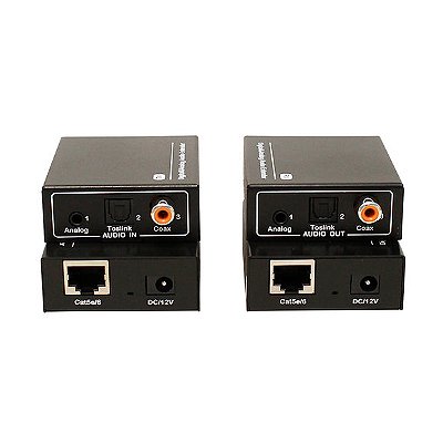Extensor de aúdio digital/analógico via Cabo UTP