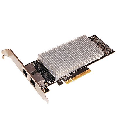 Placa de Rede 02 Portas Ethernet 10 Giga